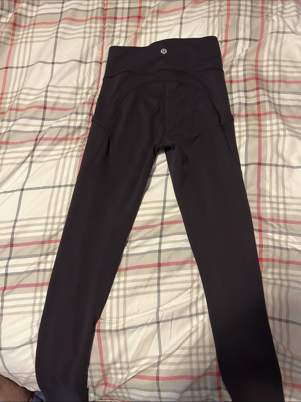 lululemon athletica Girls' Black Full-Length Athletic Leggings